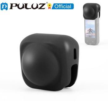 Tapa para lente PULUZ, compatible con Insta360 X6 / X5 / X4 Air / X4. Funda protectora de silicona para lente. Accesorios.