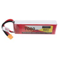 bateria lipo zop power 111v 7000mah 60c 3s con conector xt60 para drone rc