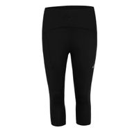 asics road high waist mallas para correr mujeres-negro