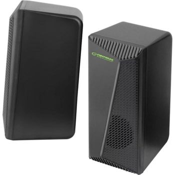 Altavoces Esperanza PC con USB 6W RGB LED y control de volumen
