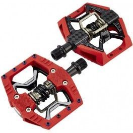 Crank Brothers Pedales Double Shot 3 Rojo-negro