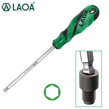 LAOA 1 destornillador de cabeza hexagonal de bola S2 destornillador de cabeza hexagonal con magnético