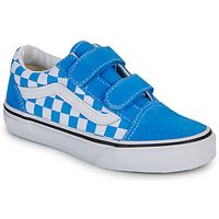 vans zapatillas old skool v color theory checkerboard bright azure para nino