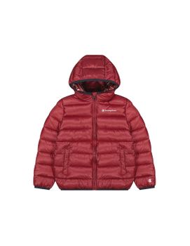 Chaqueta con Capucha Champion Jacket Red Infantil