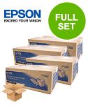 Epson S051124/27 Full Set Original Toners (4 Pack)