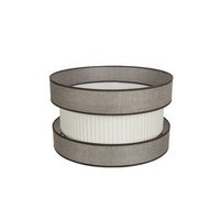 abrila home marronbeis - pantalla 40 cm