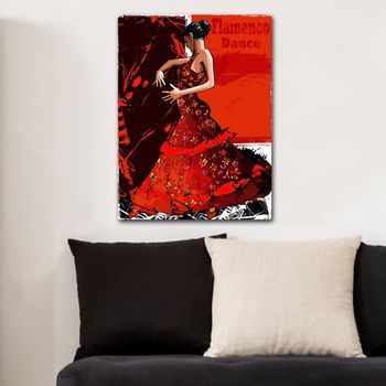 Pintura Decorativa Lienzo 635413217_70100 Multicolor 70x100 Cm