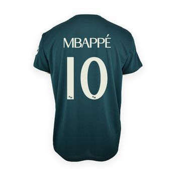 Camiseta Real Madrid Adulto Mbappé 2026/27 Segunda Equipación Réplica Oficial