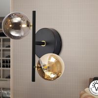 aplique de pared dark 2 luces