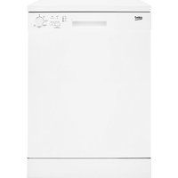 beko dfn05310w full-size dishwasher - white white