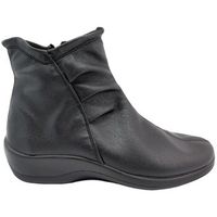 arcopedico botines botin paluma licra negra para mujer
