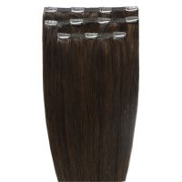 beauty works deluxe clip-in 18 inch hair extensions various colours - raven 2