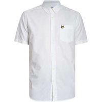 lyle  scott camisa manga corta camisa oxford de manga corta para hombre