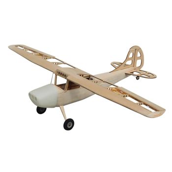 Avión de radiocontrol de madera de balsa Tony Ray's Aero Model Cessna L-19 Bird Dog con una envergadura de 750 mm en for