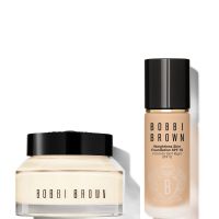 bobbi brown hydrating duo vitamin enriched face base  weightless skin foundation bundle various shades - neutral ivory