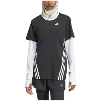adidas Camiseta T-shirt Train Icons 3 Stripes technologie AEROREADY para mujer