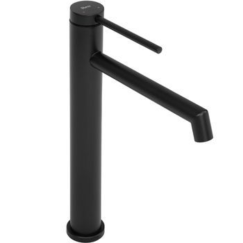 Grifo De Lavabo Rea Foss Black Matt High