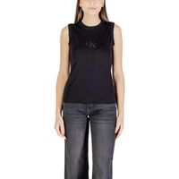 calvin klein jeans camiseta tirantes sl ck logo muscle te lv047c852g para mujer