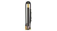 bomba de pie digital hpg lezyne micro floor drive  max  11 bar  plateado