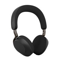 auriculares jabra evolve3 75 inalambricos bluetooth con cancelacion de ruido microfono ia y carga rapida negros