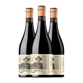 Piqueras Vino Tinto El Abuelo Selección Almansa Crianza 75 Cl 14.5% Vol. (pack De 3 Unidades)