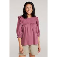 mountain warehouse camiseta manga larga crete para mujer