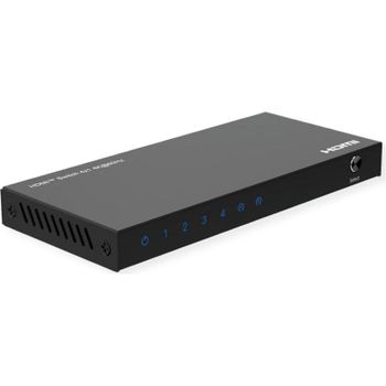 Switch HDMI Roline 4x1 Ultra HD 4K60 con mando a distancia