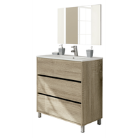mueble de bano con espejo kalma diseno moderno y funcional