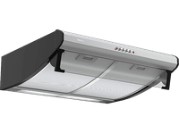 campana convencional - teka c 6420 3 velocidades 375 m3h integrable 60 cm inox