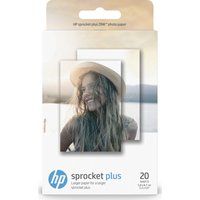 hp 2ly72a sprocket plus 58 x 87 cm glossy photo paper - 20 sheets