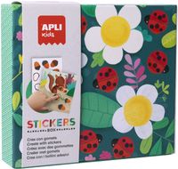 apli kids stickers box 18362 - juego de gomets geometricos tematica mariquita