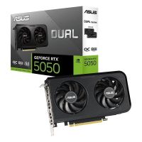 asus dual geforce rtx 5050 oc edition 8gb gddr6 reflex 2 rtx ai dlss4