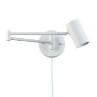 aplique de pared extensible con enchufe lisa - e27 g45