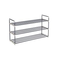 zapatero estanteria de zapatos estanteria de metal estante apilable gris