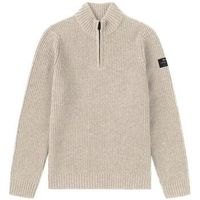 ecoalf jersey pull drago en laine recyclee beige para hombre