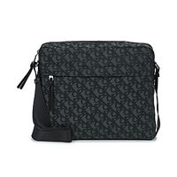calvin klein jeans bolso slouched monogram zip flight bag para hombre
