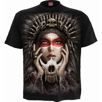 Spiral Camiseta Cry Of The Wolf para hombre