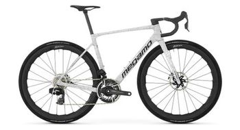 Bicicleta de carretera megamo raise 00 sram red axs 12v 700 mm blanco gris 2026