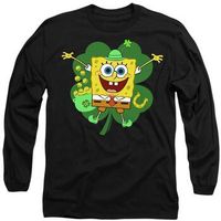 spongebob squarepants camiseta manga larga spongey para mujer