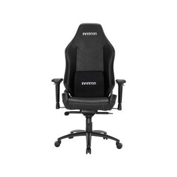 Silla Gaming Infiniton Gseat-ms Reclinable 180º Con Cojín Lumbar Negro 131-141x75x48-58 Cm