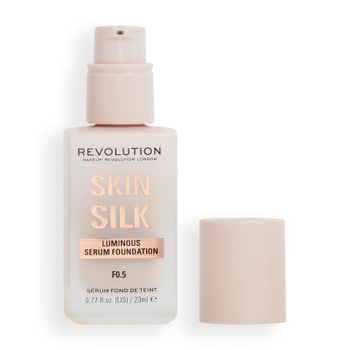 Makeup Revolution Silk Serum Foundation 23ml (Various Shades) - F0.5
