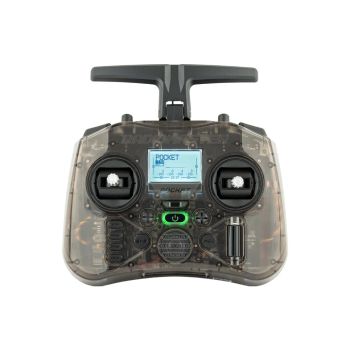 RadioMaster Pocket 2.4GHz 16CH ELRS/CC2500 Controlador de Radio del Sistema EdgeTX con Gimbales Hall y Luces LED Incorpo