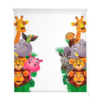 Estoralis - Estor Enrollable Translucido | Estampado Infantil | 130 X 180 Cm (ancho/alto) Tamaño Tela 127 X 175 Cm | I-3049 Unico