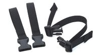 correas de sujecion ortlieb  3 piezas  para la bolsa de sillin ortlieb negra
