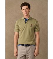 hackett london para hombre hm5600238 polo harry verde m casual algodon manga corta