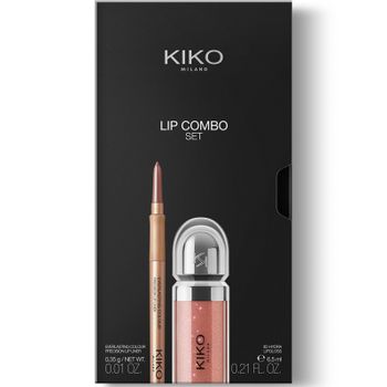 KIKO Milano 3D Hydra Lip Combo Set 6.85ml (Various Shades) - Set 03