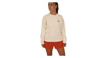 Sudadera de manga larga con estampado rosie beige negro para mujer
