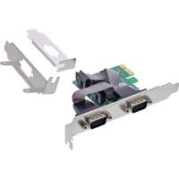 tarjeta de interfaz inline 76619d pcie 20 rs-232 2 puertos seriales
