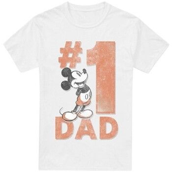 Disney Camiseta Number 1 Dad para hombre