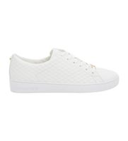 michael kors para mujer 43r4ktfs1l zapatillas keaton con logotipo 40 blanco plano cordones casual